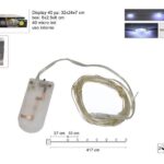 FILO 40MICRO LED BIANCO FREDDO BATT. DISP.YC-B2-40W/TM