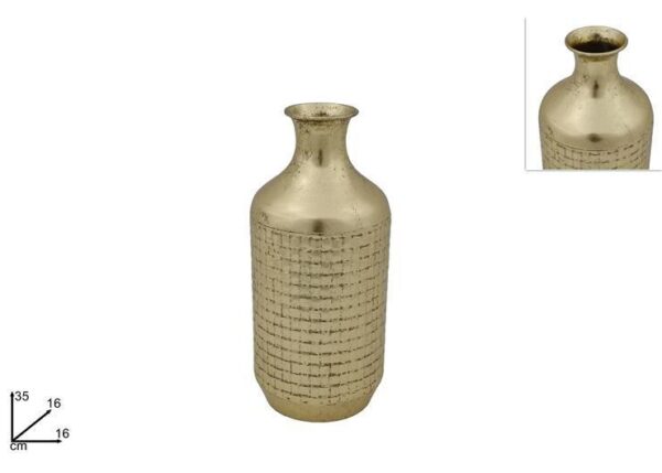 VASO METALLO 16X35CM ORO MY240012-CL/GOLD