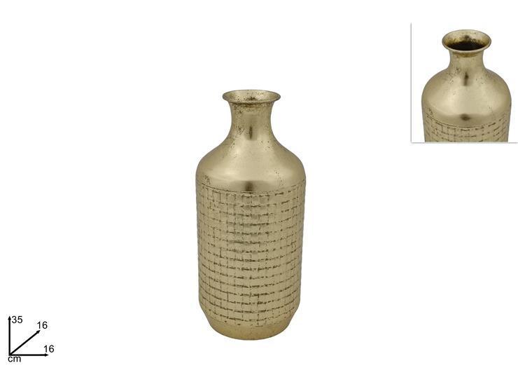 VASO METALLO 16X35CM ORO MY240012-CL/GOLD VASO METALLO 16X35CM ORO MY240012-CL/GOLD