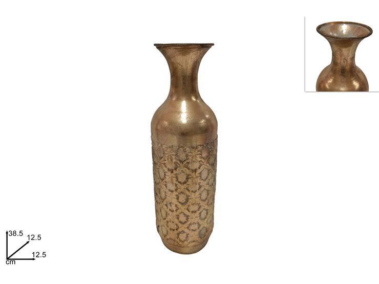 VASO METALLO 12.5X38.5CM ORO MY240013-CL/GOLD VASO METALLO 12.5X38.5CM ORO MY240013-CL/GOLD