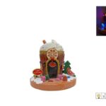CASETTA DOLCETTO NATALIZIO CAKE DESIGN CON LUCE DF66329 ART.XNA23001491