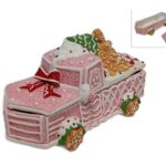 BARATTOLO CAMIONCINO CERAMICA 29CM DECORO CANDY ART.XNA23057461