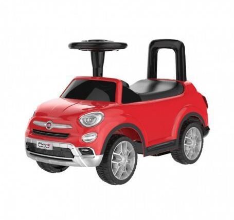 FIAT 500 ROSSA C/EFFETTI SONORI CAVALCABILE 620-R
