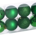 SFERA PLASTICA CONFEZIONE 8 PEZZI VERDEC MÃ˜8 ART.6162140000