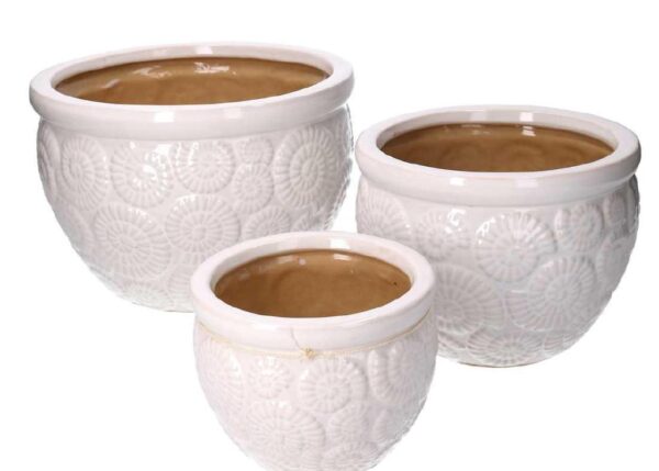 COPRIVASO CERAMICA 1-3 BIANCO MEDIO ART.5864080200