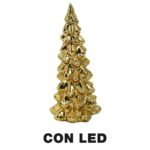 ALBERO VETRO LED ORO CM Ã˜13,5H31 ART.6187700000
