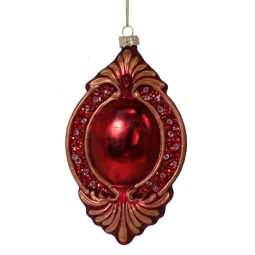 PALLE DI NATALE SFERA VETRO ROSSO CM 8,8X4H15 ART.6190520000 PALLE DI NATALE SFERA VETRO ROSSO CM 8,8X4H15 ART.6190520000
