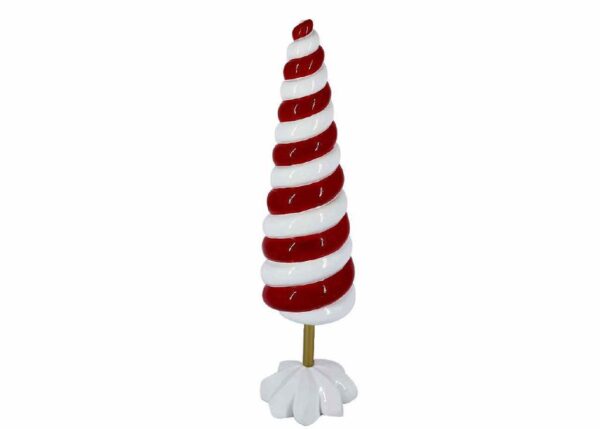ALBERO RESINA BIANCO ROSSO CM Ã˜11,5H42,3 ART6194070000
