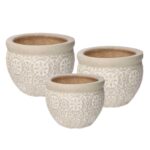 COPRIVASO CERAMICA 1^ DECORI BIANCO PICCOLO CMÃ˜17H13 ART.5866750100