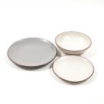 SET PIATTI IN CERAMICA 18 PEZZI 27/20/19.8CM ART.02392 -