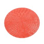 SOTTOPIATTO ROSSO IN PVC DIAM.38CM ART.41681 -