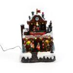 GIOSTRINA NAT. LU/SUO/MOV A BATT. 22X16XH.29CM IN RESINA ART.51420 -