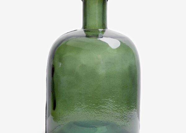VASO BOTTIGLIA IN VETRO VERDE DIAM. 19XH.31CM ART.96353 -