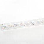 PALLE DI NATALE IN PLASTICA IRIDESCENTI TRASP. PZ.8 DIAM. 8CM 62,5X8X8CM ART.61563 -