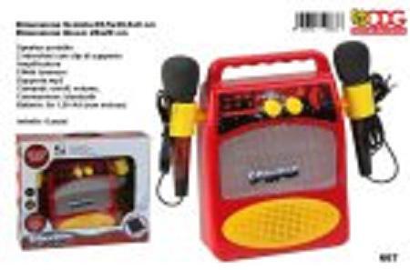 CASSA BLUETOOTH KARAOKE C/MICROFONO ODG667 CASSA BLUETOOTH KARAOKE C/MICROFONO ODG667