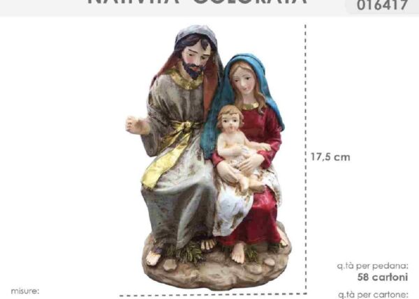 NATIVITÃ€ 13X11X18 $ COL.016417