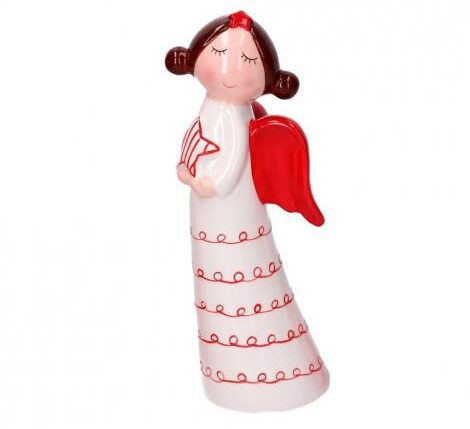 ANGELO CERAMICA RIGHE BIANCO E ROSSO CM1 0,8X7,6H25,7 ART.6359180000