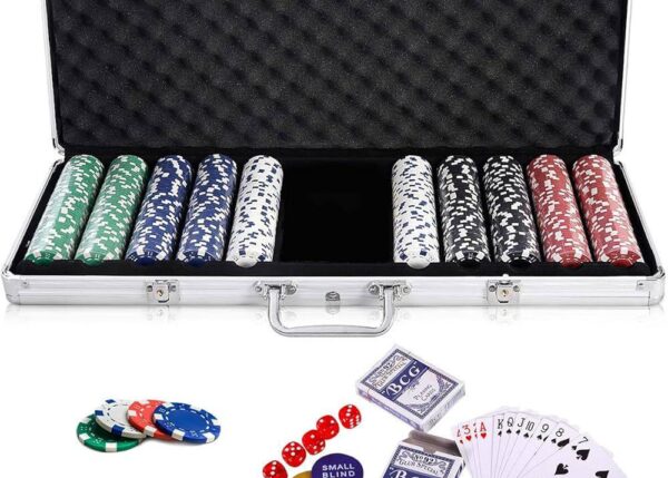 VALIGETTA GIOCO POKER 200PZ M.2002 ART.6910016