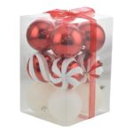 PALLE DI NATALE 8CM 12PZ