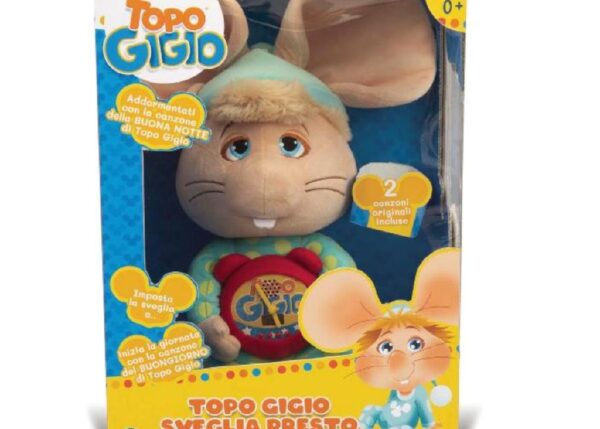 TOPO GIGIO TPG18000 PELUCHE SVEGLIA PRE