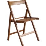 SEDIA PIEGHEVOLE LEGNO NOCE ART.IT220/12