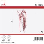RAMI GLITTERATI 1M ROSSO ART.6284240