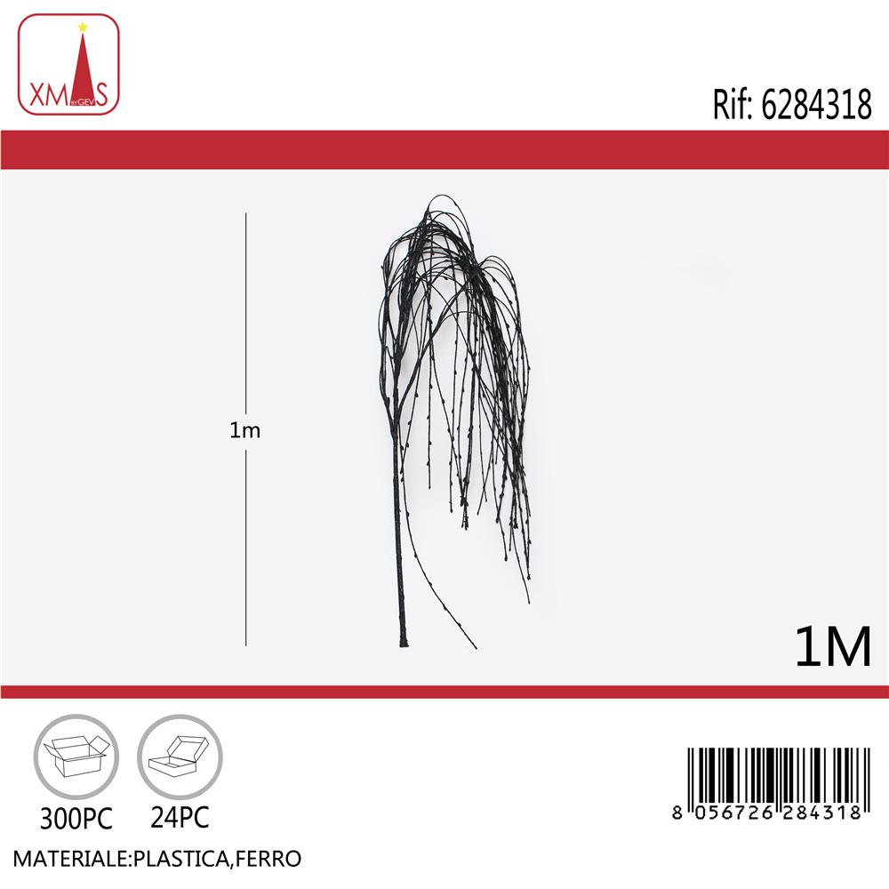 RAMI GLITTERATI 1M NERO ART.6284318 RAMI GLITTERATI 1M NERO ART.6284318