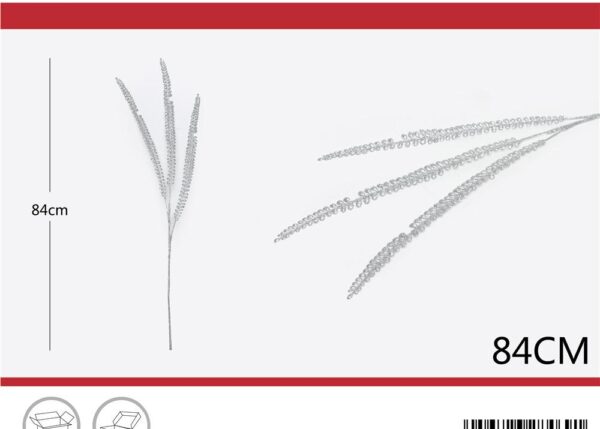 RAMI GLITTERATI 84CM ARGENTO ART.6284691