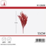 MAZZETTO GLITTERATO 55CM ROSSO ART.6286008