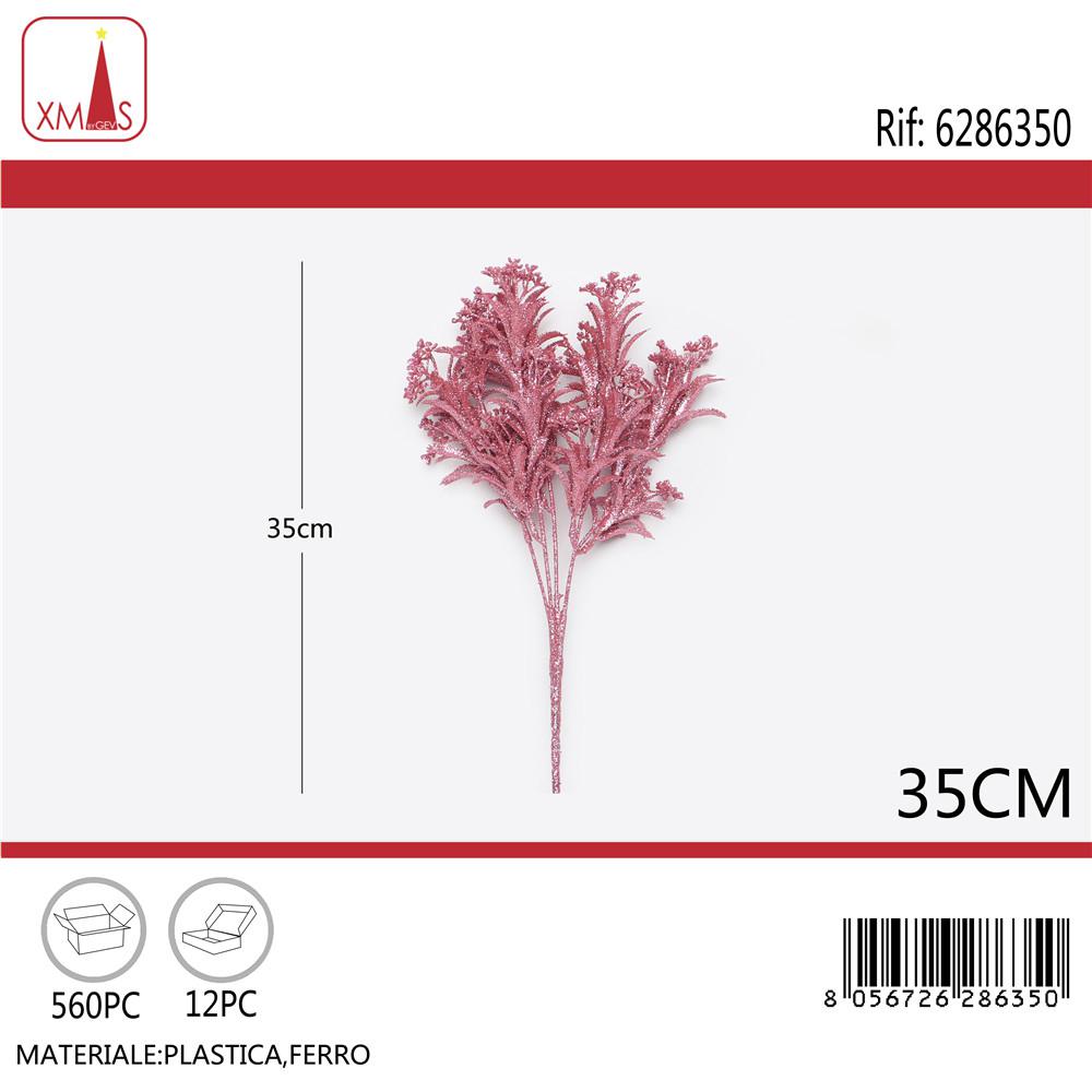 MAZZETTO GLITTERATO 35CM ROSA ART.6286350 MAZZETTO GLITTERATO 35CM ROSA ART.6286350
