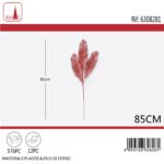 STELO NATALIZIO GLITTERATO 85CM PINO ROSSO ART.6308281
