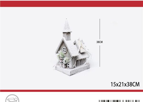 CASETTA DECORATIVA IN LEGNO 15X21X38CM ART.6331869