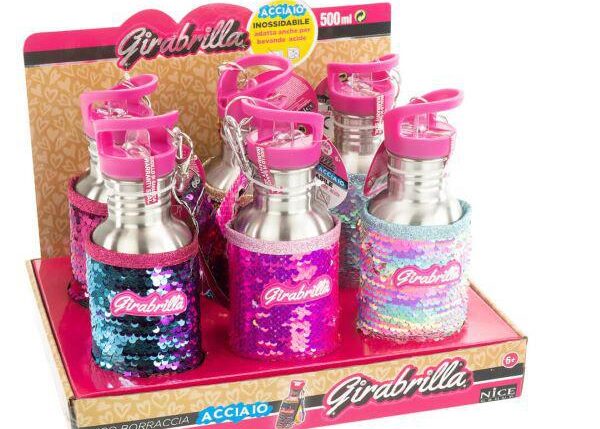 GIRABRILLA ECO BOTTLE ACCIAIO ART.02535