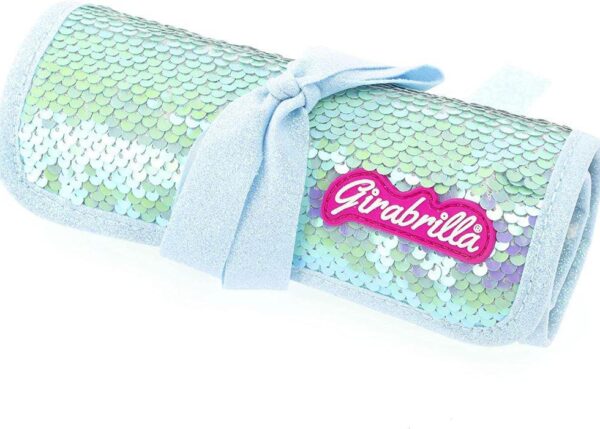 GIRABRILLA PUFFER PENCIL CASE-ROLL CELESTE ART.19014