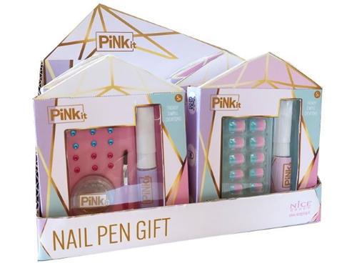 PINK IT NAIL PEN GIFT GLITTER ART.40044-40055