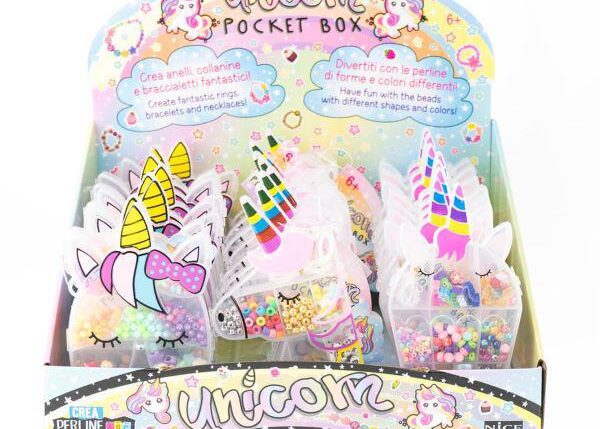 UNICORN POCKET BOX ASSORTITE ART.87023-87022-87021