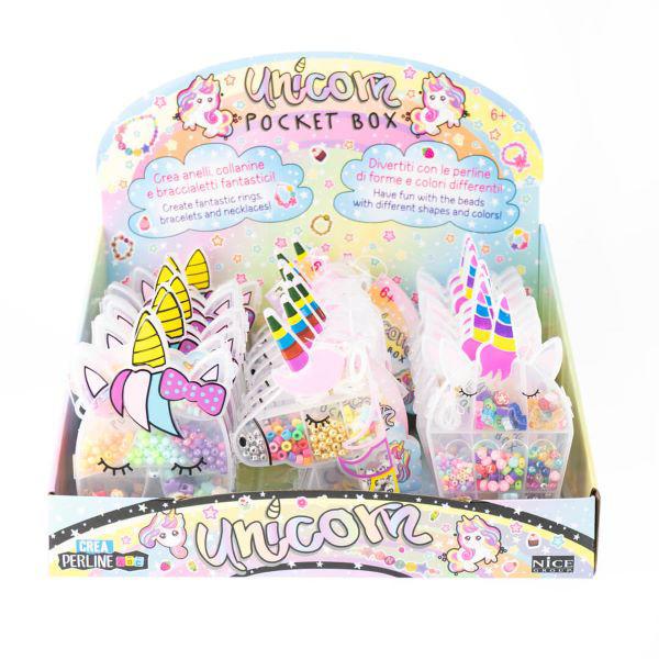 UNICORN POCKET BOX ASSORTITE ART.87023-87022-87021 UNICORN POCKET BOX ASSORTITE ART.87023-87022-87021