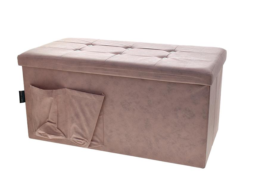 PANCA LEATHAIRE TASC.+BOTT.76X38CM ROSA 6434151 PANCA LEATHAIRE TASC.+BOTT.76X38CM ROSA 6434151