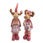 RENNA EST. 21X23X73/93CM 2ASS ROSA ANTICO ART.6008268