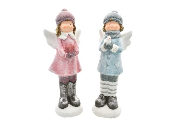 BOY&GIRL ANGELI 2 ASS. 18X15X47 CM ART.249910064