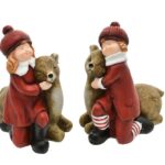 BOY&GIRL C/ORSO 2 ASS. 32X20X36 CM ART.249910074
