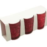 BICCHIERI ROSSI SET 3 10 CM ART.4065099