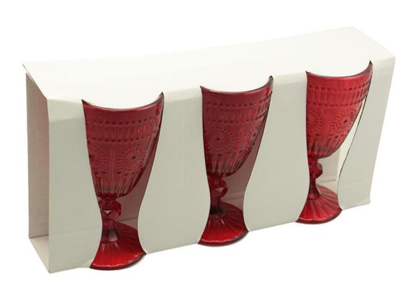 CALICI SET/3 250ML M.12T1 ROSSO ART.4065110