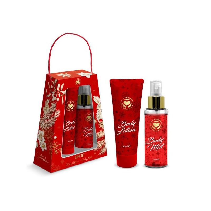 SETABLU SET REGALO BODY MIST+LOTION 90ML ROSE ART.40751 SETABLU SET REGALO BODY MIST+LOTION 90ML ROSE ART.40751