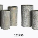 VASO TONDO FER MEDIA 101450 - DIAM14,5XH26,5 ART.101452