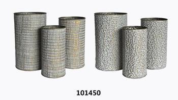 VASO TONDO FER MEDIA 101450 - DIAM14,5XH26,5 ART.101452