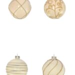 PALLA VETRO 8 CM ORO BIANCO ART.105761