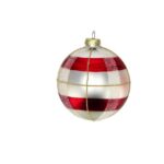 PALLA VETRO 10 CM TARTAN A 3 DEC.ART.105808
