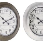 OROLOGIO DA PARETE IN PLAST DIAM75 ASS2COL ART.107076