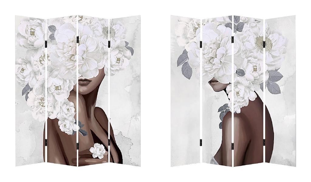 PARAVENTO 4 ANTE D.FACE CM160X180 ART.107437 PARAVENTO 4 ANTE D.FACE CM160X180 ART.107437